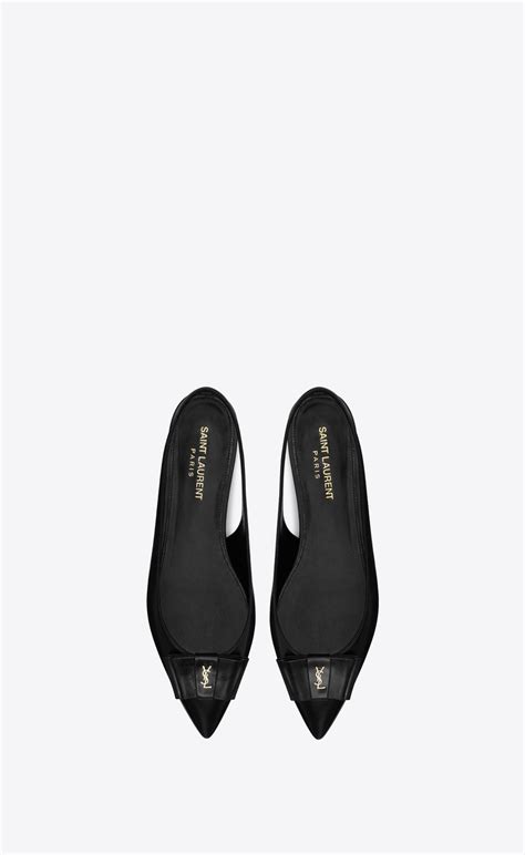 flats ysl shoes|YSL slingback flats.